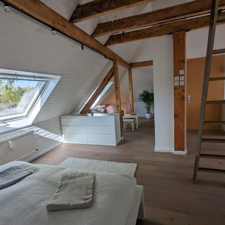 Helles Dachgeschoss-Appartement Krefeld Zewnętrze zdjęcie